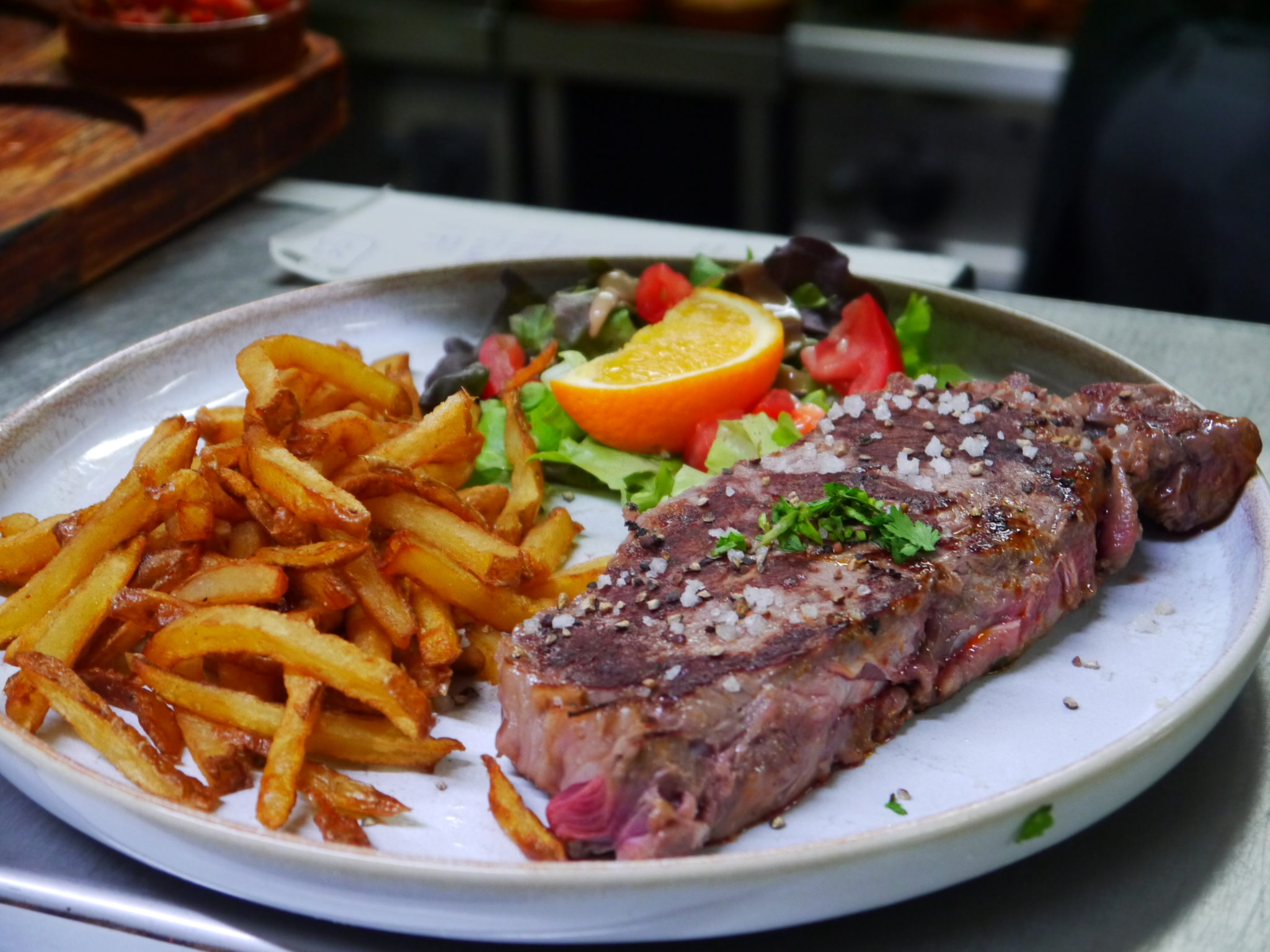 Viandes à la plancha